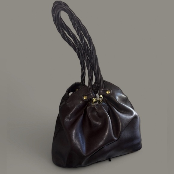 Relic Black Leather Handbag - Picture 1 of 3